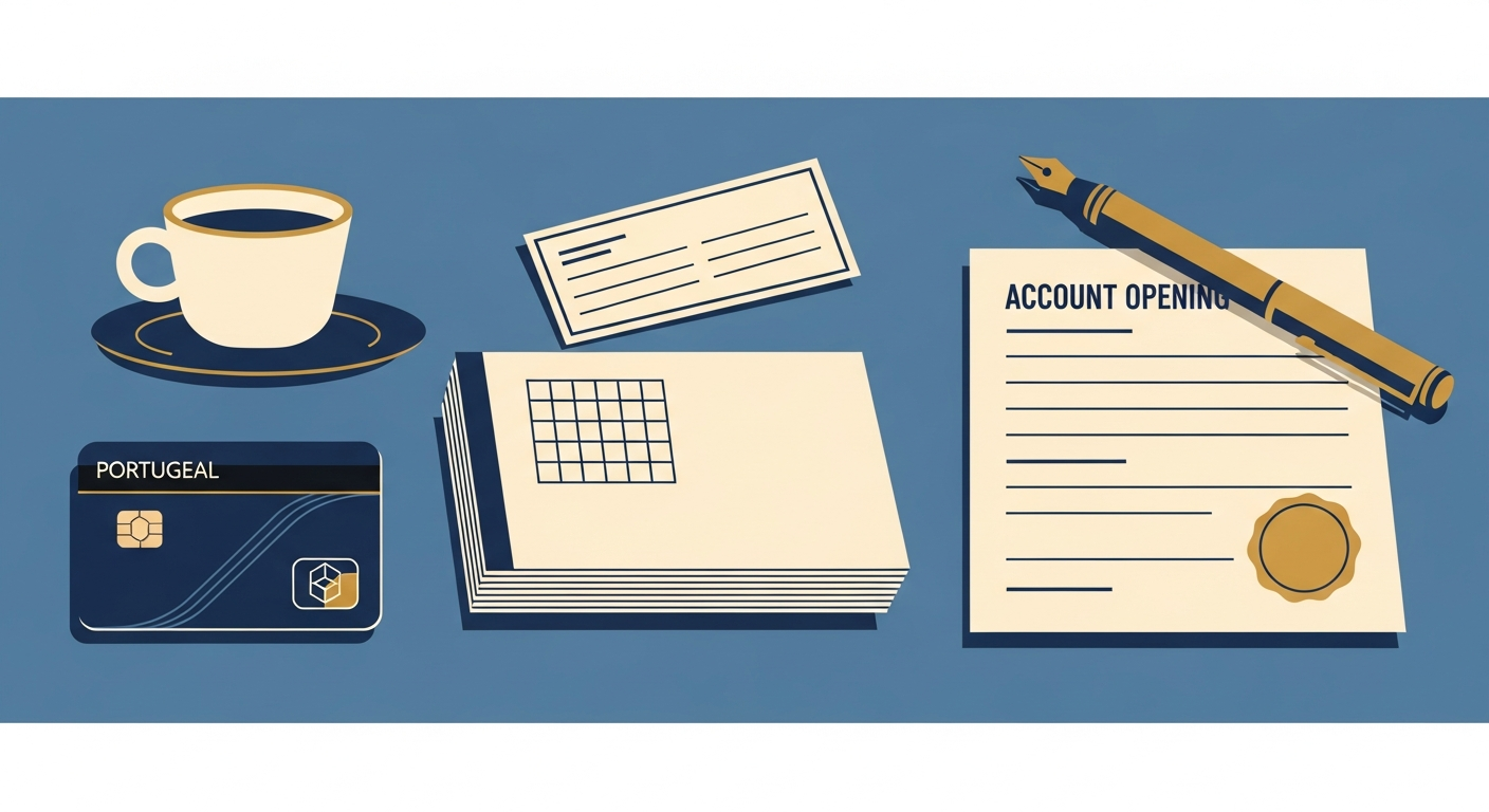 Opening a bank account in Portugal as a foreigner — Lisbon Property guide illustration