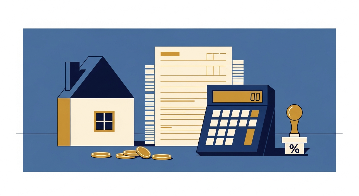 Property taxes in Portugal — IMI, AIMI and what you will owe — Lisbon Property guide illustration